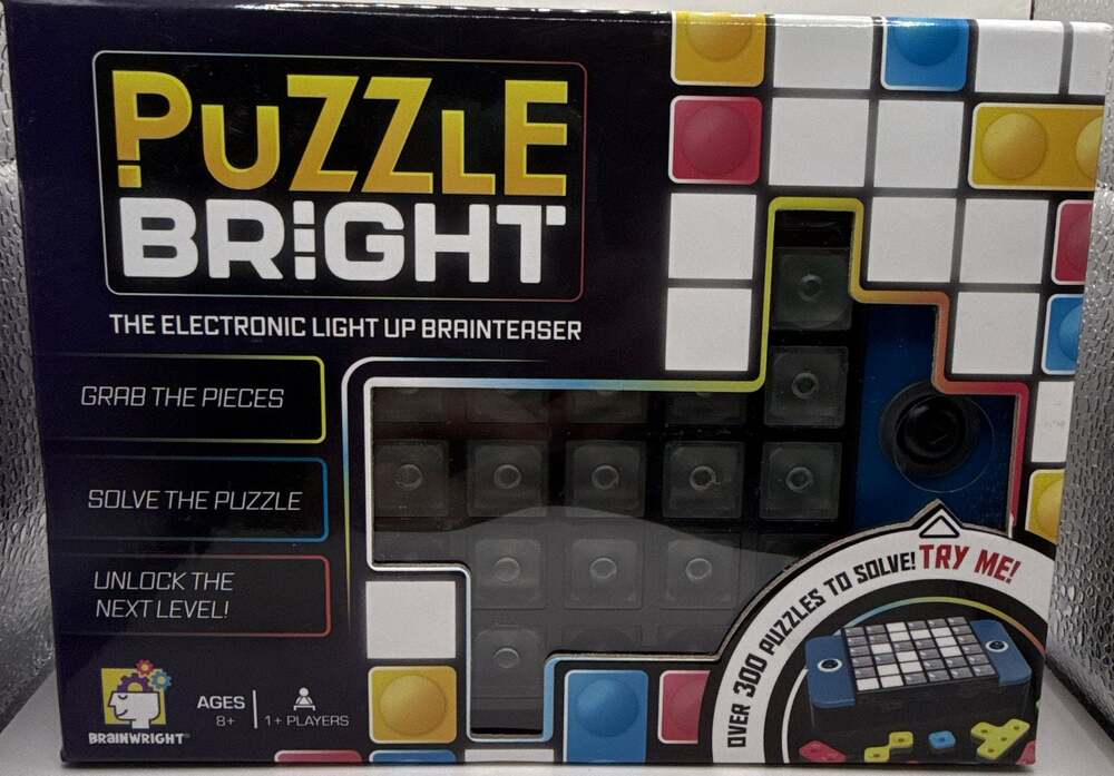 Brainwright Puzzle Bright The Electronic Light Up Brainteaser